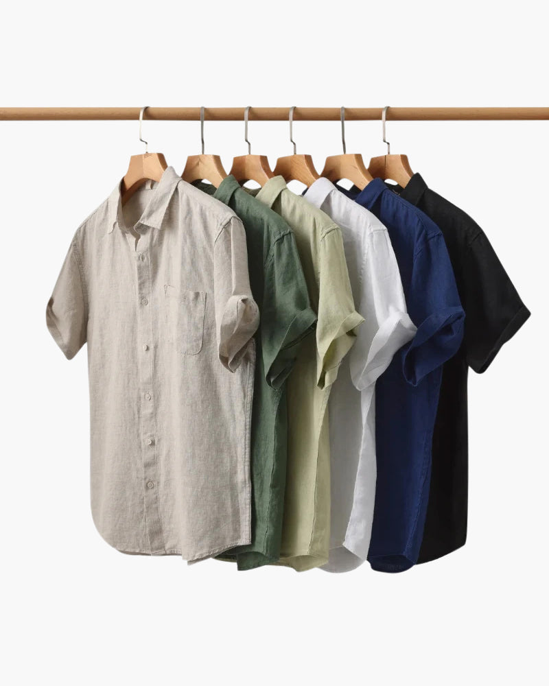 Le Cap - Chemise en lin (manches courtes)