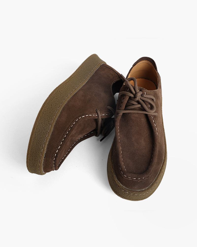 Chaussures de ville en daim haut de gamme