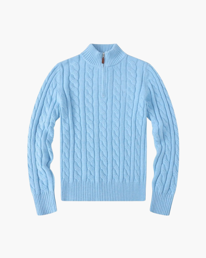 Pull demi-zip Verbier pour femme