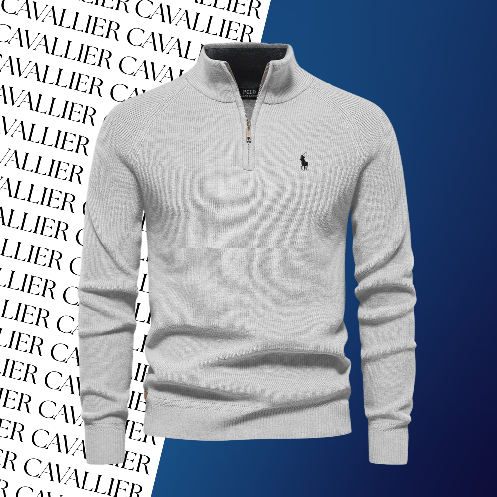 Pull Col Zippé R&L (DÉSTOCKAGE)