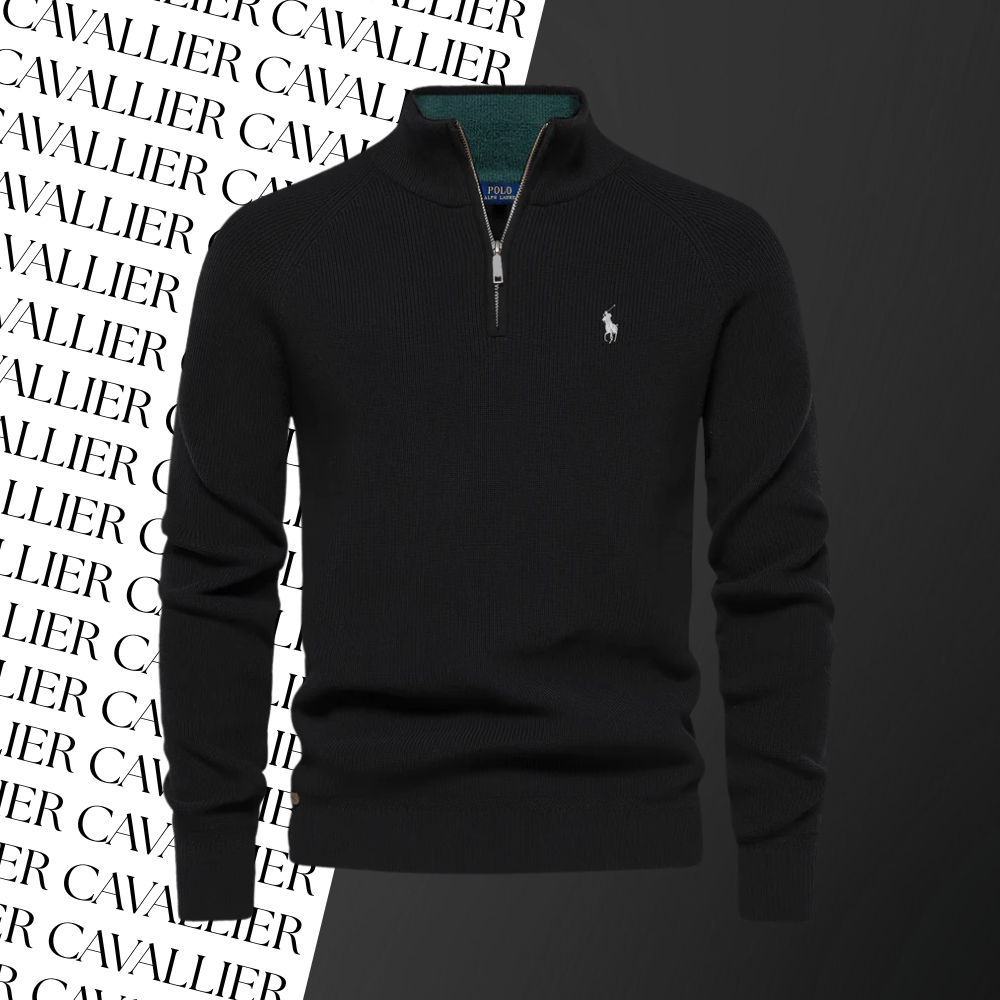 Pull Col Zippé R&L (DÉSTOCKAGE)
