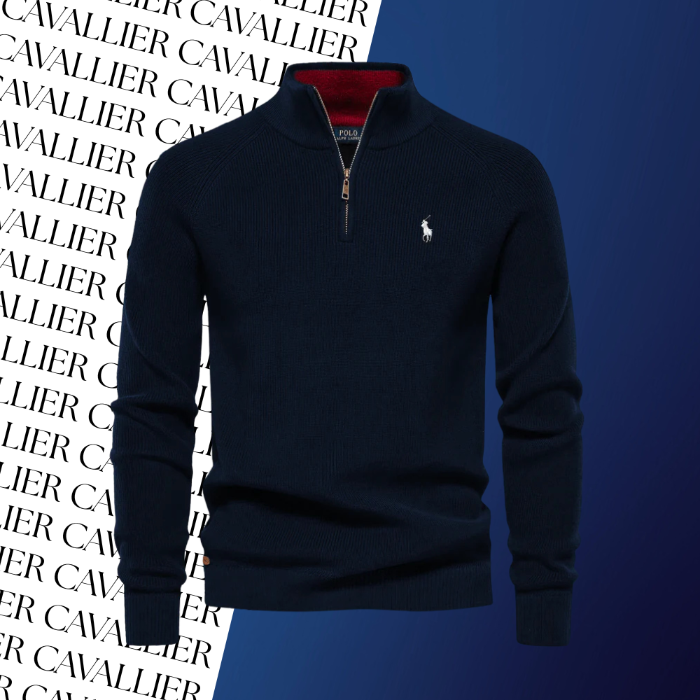 Pull Col Zippé R&L (DÉSTOCKAGE)