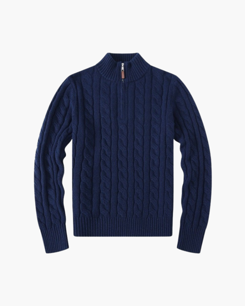 Pull demi-zip Verbier pour femme
