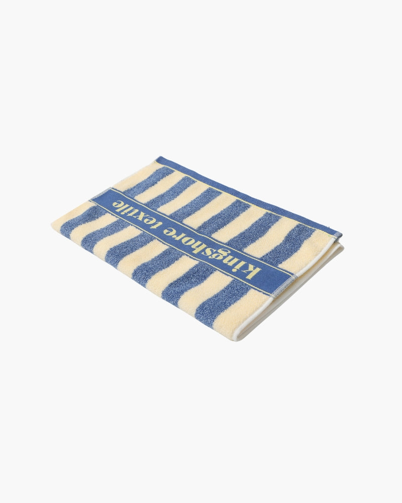 Serviette à main à rayures côtières