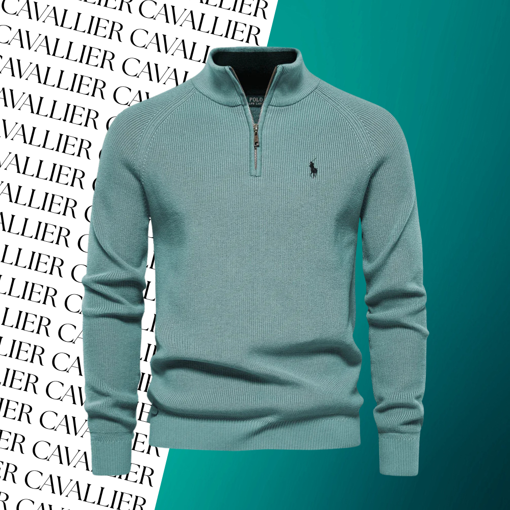 Pull Col Zippé R&L (DÉSTOCKAGE)