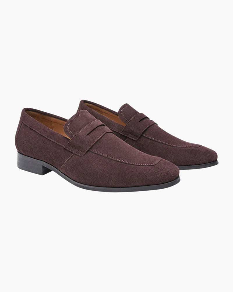 Mocassins en daim
