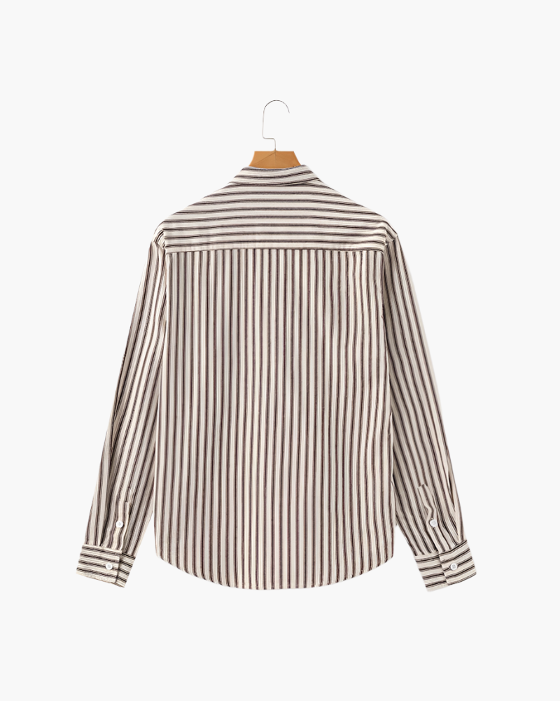 Chemise rayée pour homme