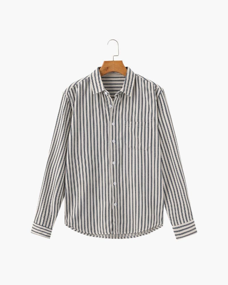 Chemise rayée pour homme