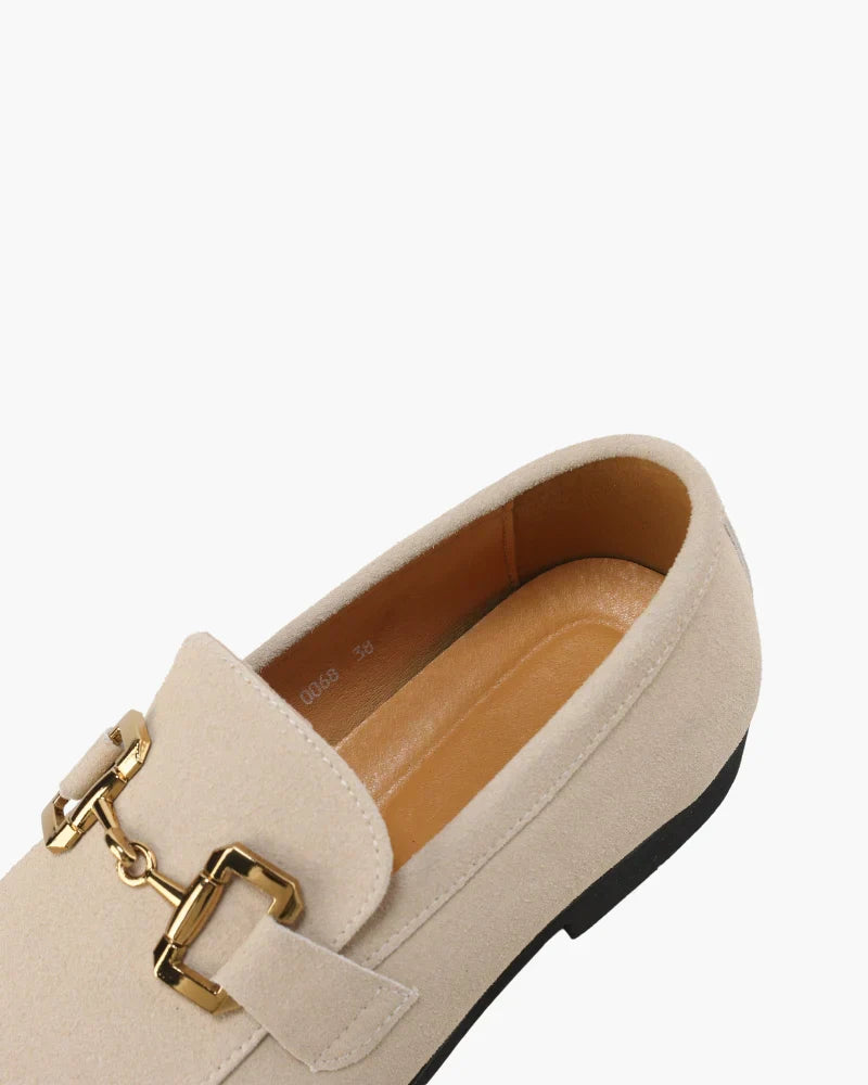 Mocassins de luxe en daim
