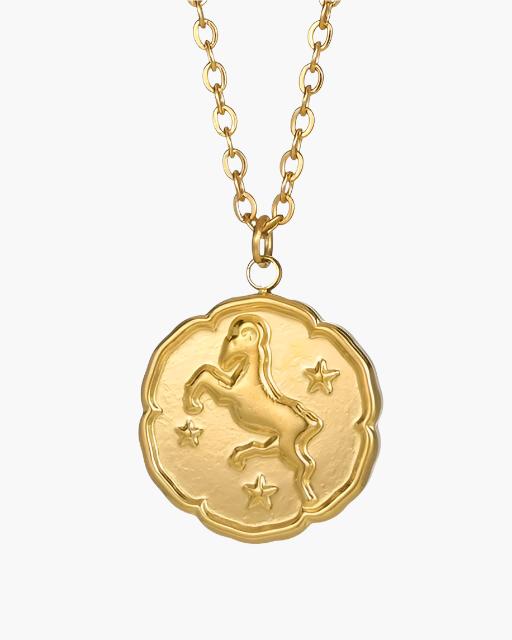 Collier signe du zodiaque - Or