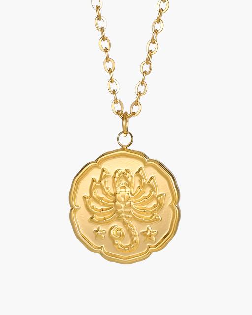 Collier signe du zodiaque - Or