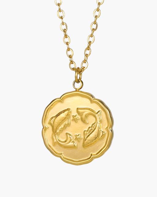 Collier signe du zodiaque - Or