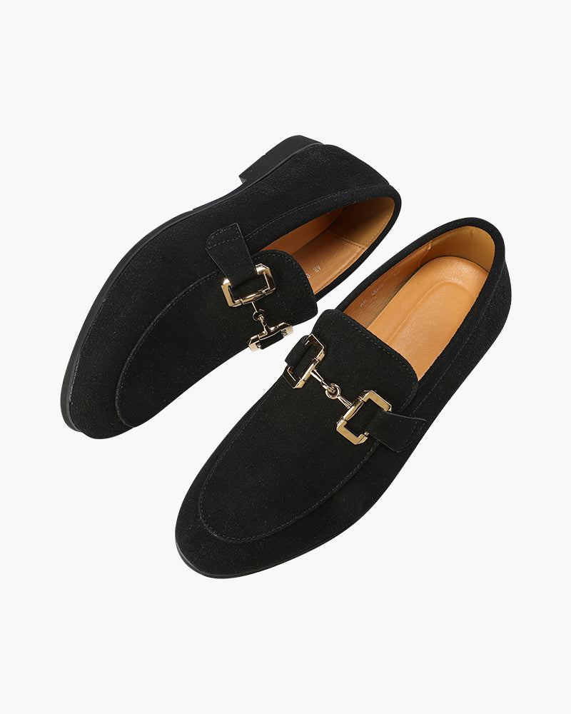 Mocassins de luxe en daim