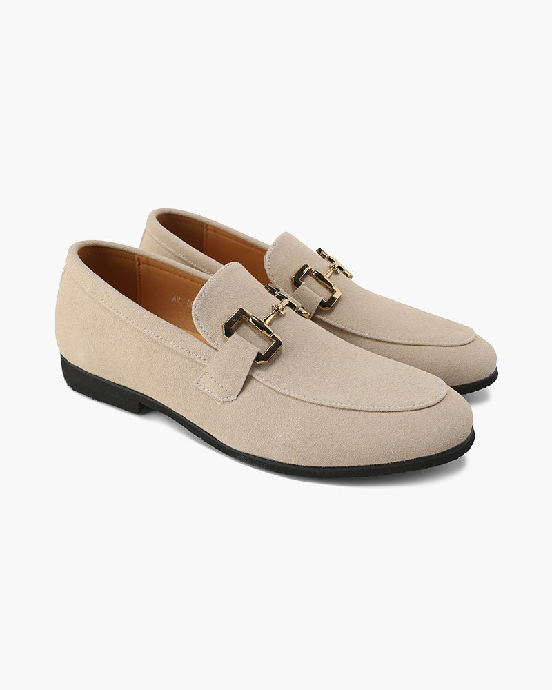 Mocassins de luxe en daim