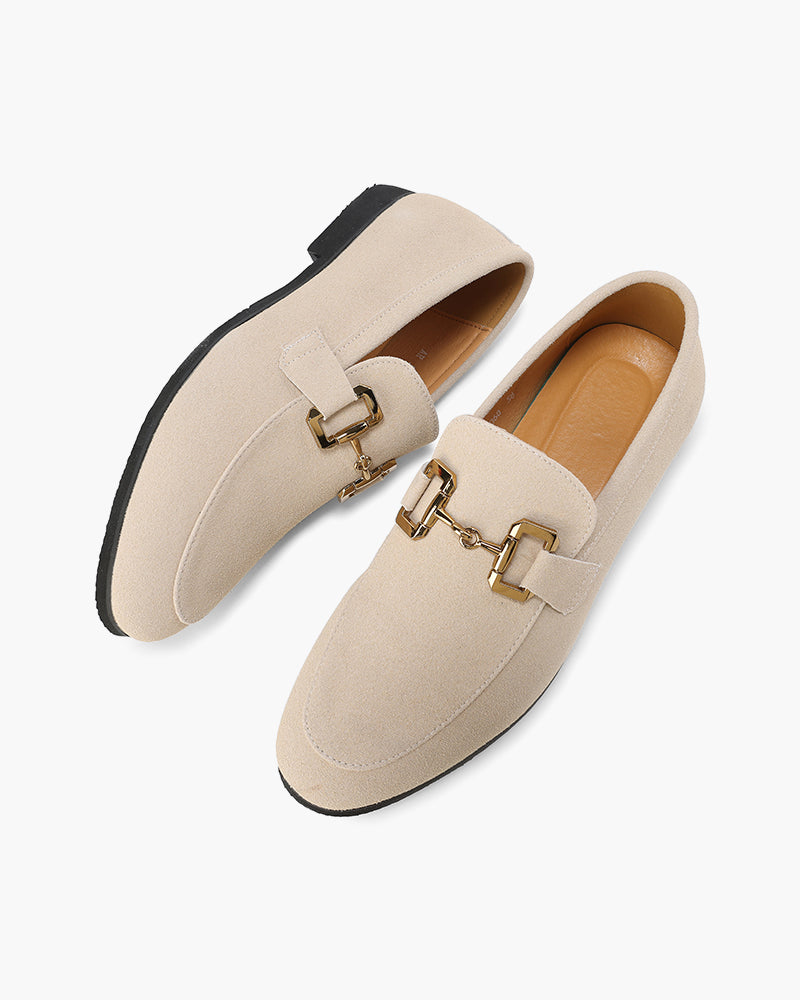 Mocassins de luxe en daim