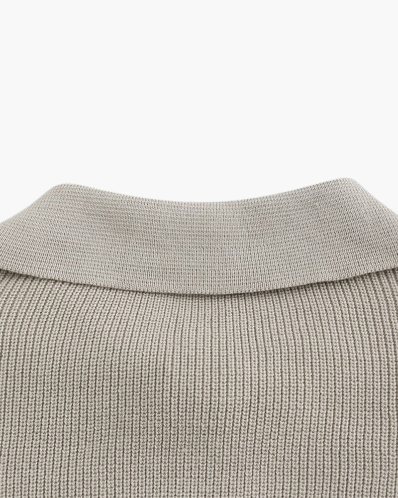 Pull demi-zip Cesare