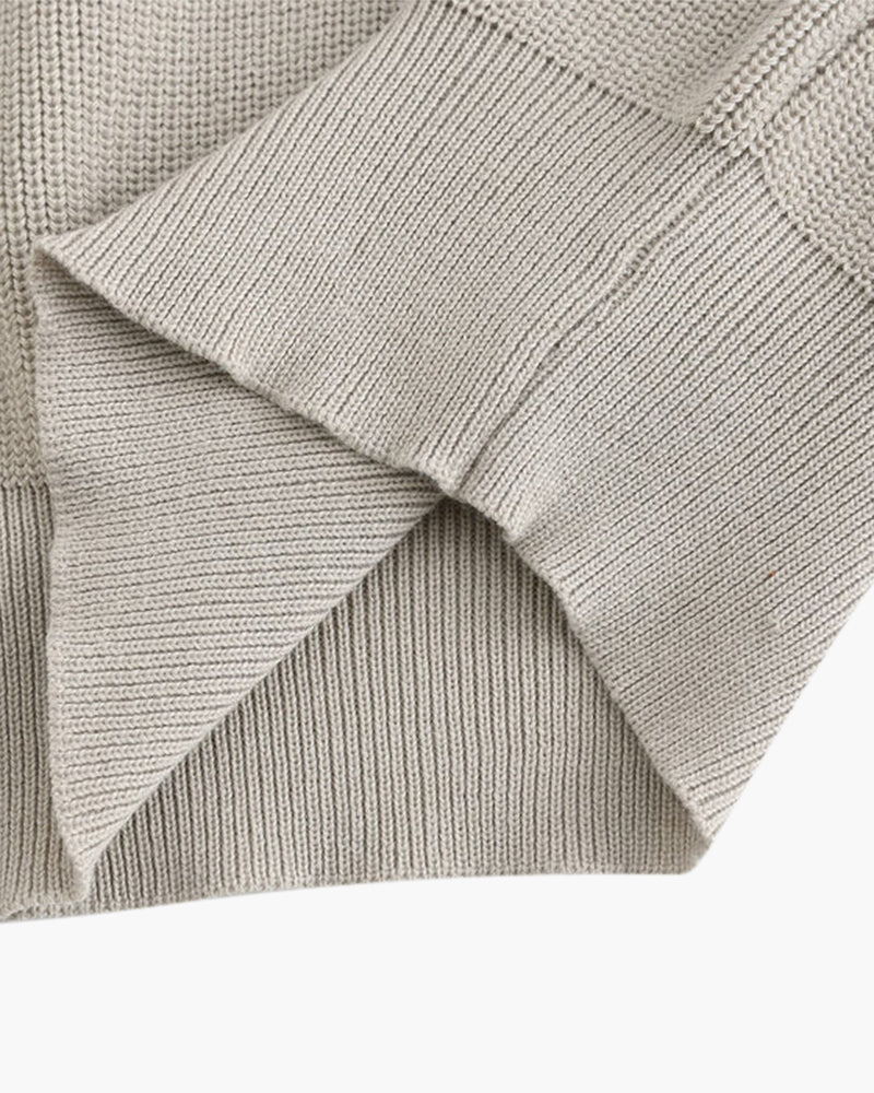 Pull demi-zip Cesare