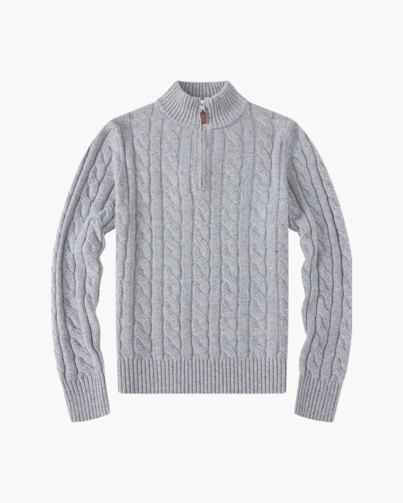 Pull demi-zip Verbier pour femme