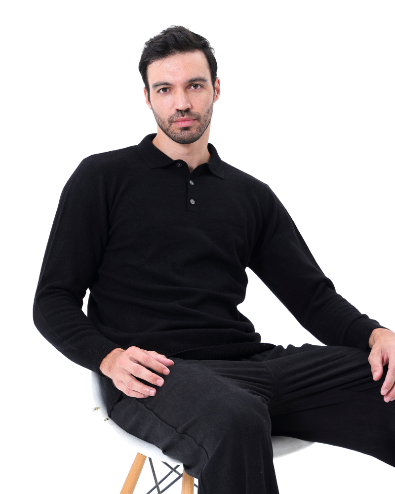 Polo 100 % cachemire