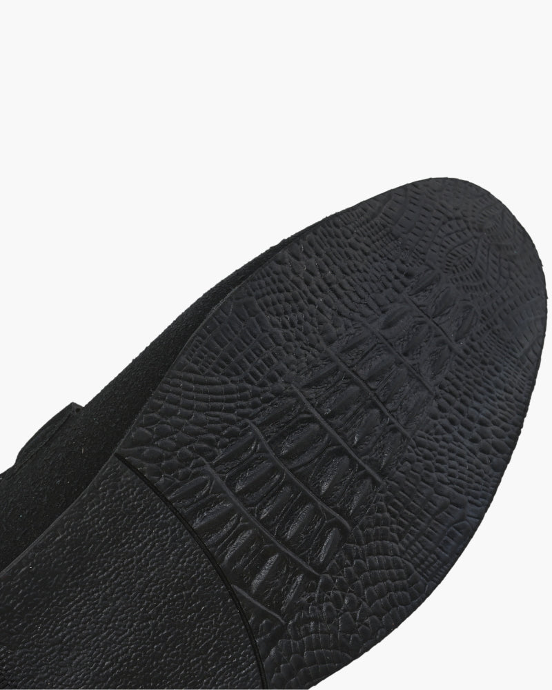 Mocassins de luxe en daim