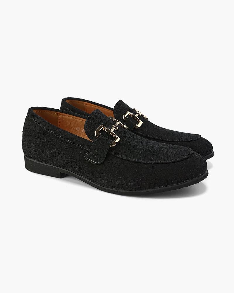 Mocassins de luxe en daim