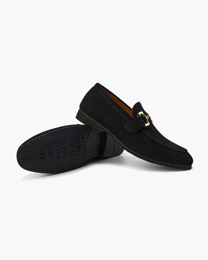 Mocassins de luxe en daim